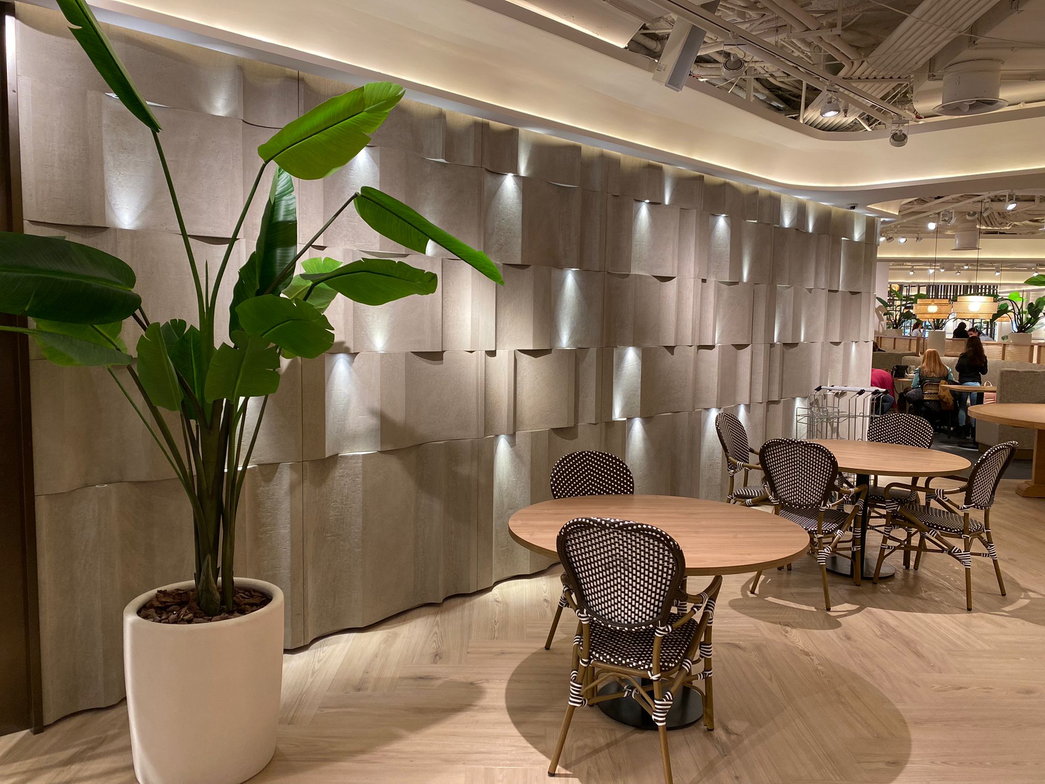 Revestimientos y mobiliario natural